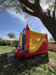 491854682 122111088068832860 5925405071825889894 n 1758836021 1 Crayon Bounce House Slide Combo (DRY)