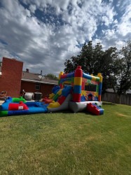 Lego Bounce House Slide Combo (WET)